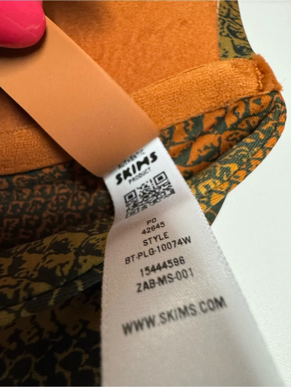 SKIMS SIGNATURE SWIM ULTIMATE PUSH-UP TIE BACK BIKINI TOP Size 16